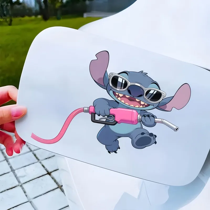 Novo Adesivo Criativo de Anime S-titch Kawaii para Carro, Bicicleta, Laptop e Mesa - Decoração Autoadesiva à Prova d'Água