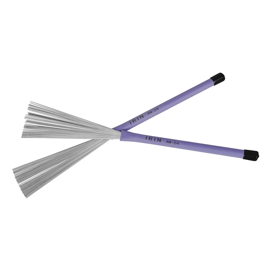 

IRIN Retractable Drum Brush Professional Cajon Wire Brush Percussion Instruments Parts Purple Drum Brush Accessories