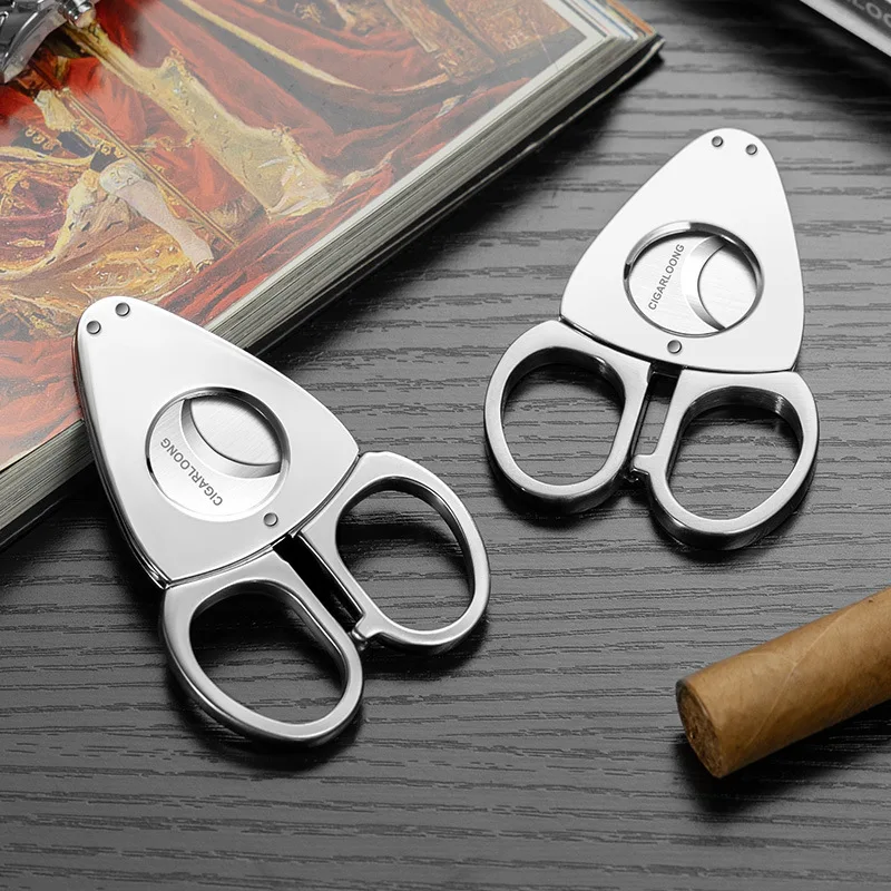 

Компактные ножницы для сигар — безопасный механизм блокировки, нержавеющая сталь Sh^^arp и удобные для путешествий