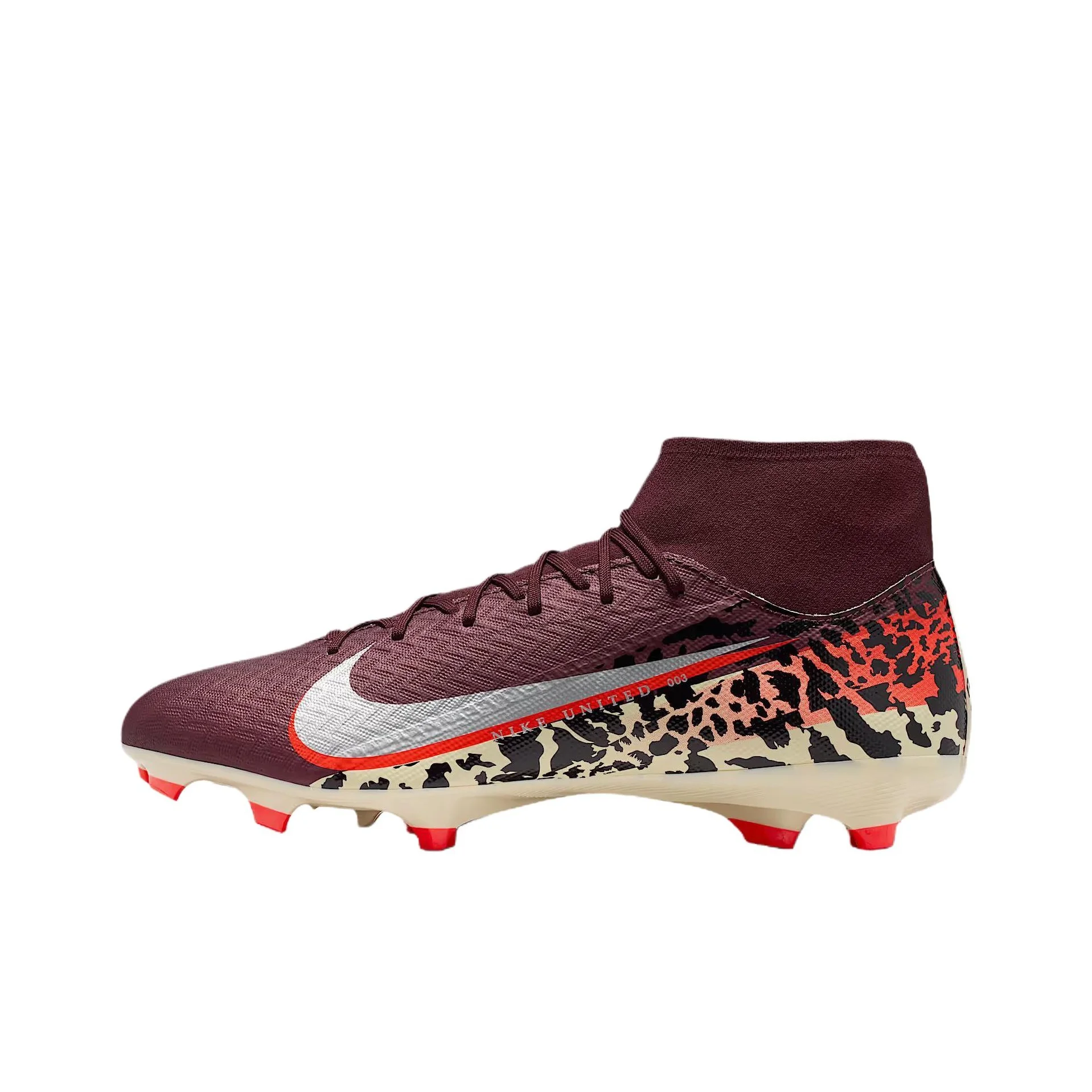 Nike Mercurial Superfly 10 Soccer Shoes Unisex Burgundy IO8441-661