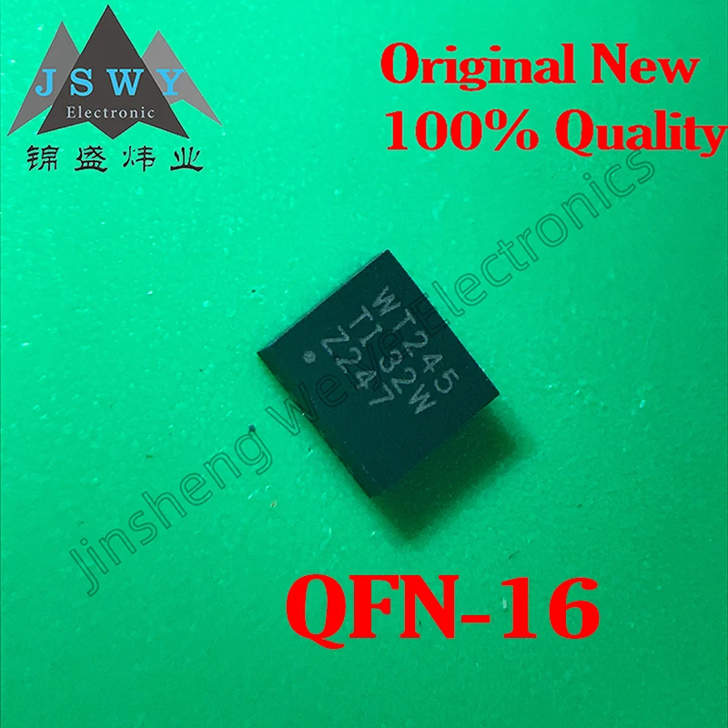 5PCS SN74AVC4T245RGYR silk printing WT245 patch VQFN-16 converter level shift IC chip package product