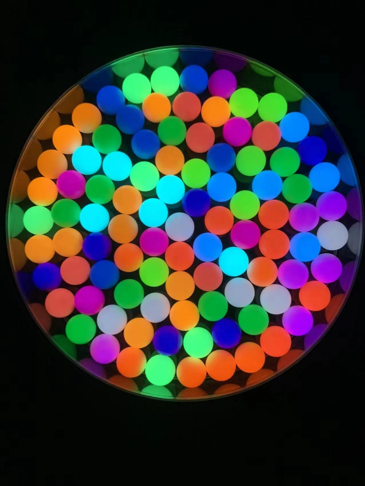 Not tritium 8mm Handheld Small Toy Top Luminous Bead Edc High Brightness Luminous Bead Fifth Generation Top Luminous Bead Diy