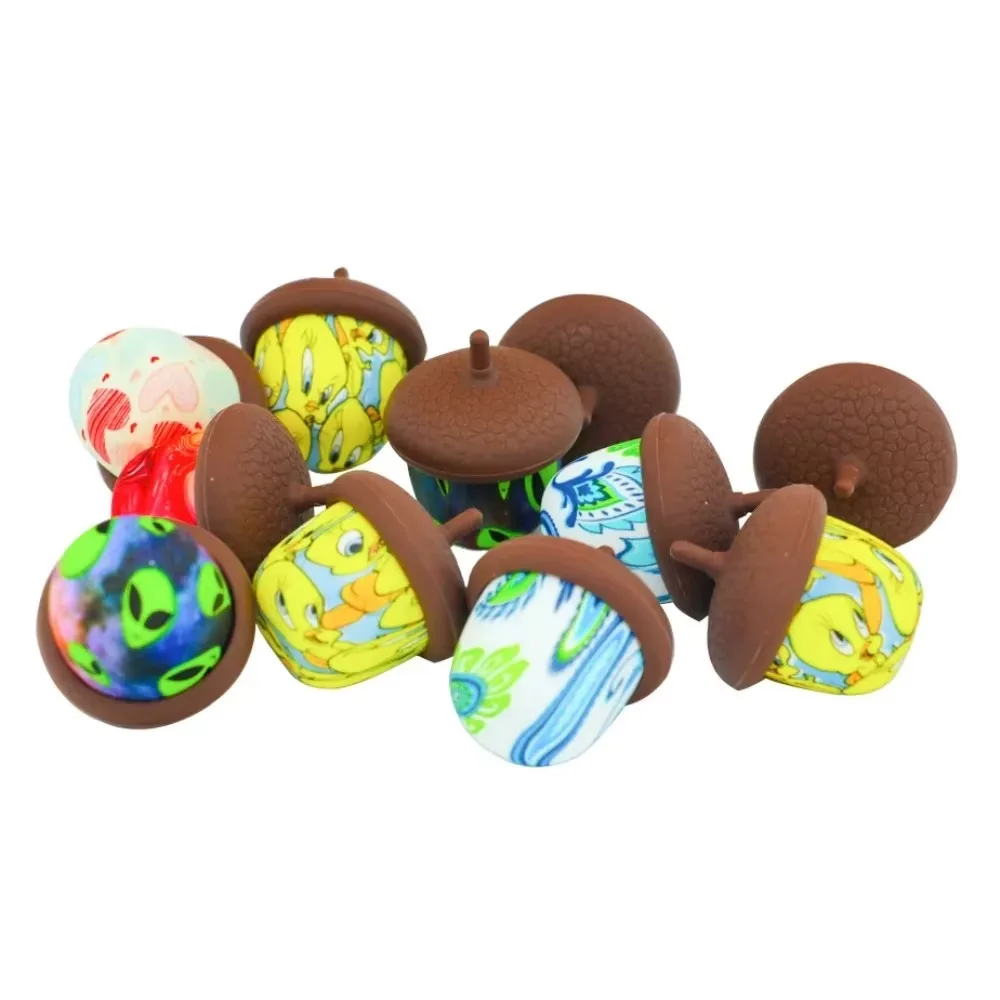 1/5PCS 5ml Color Pinecone Style Silicone Storage Box Fragrance Storage Box High Temperature Resistant