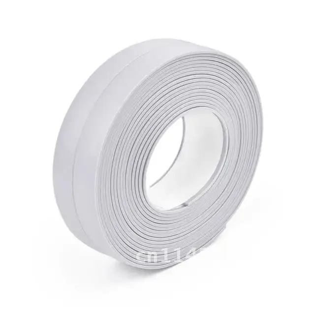 Bathroom Shower Sink Bath Sealing Strip Tape White PVC Self adhesive Waterproof Wall Sticker for Bathroom Kitchen Accessories