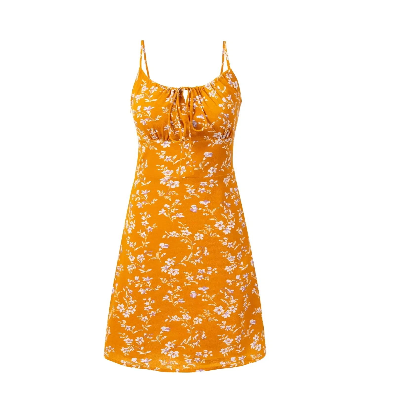 Seksowny czerwony strój z wycięciami, obcisły, plażowy, z kwiatowym wzorem Dr Sweet, spódnica w kształcie litery A, letnia, z cienkiego materiału, z wysokim stanem.