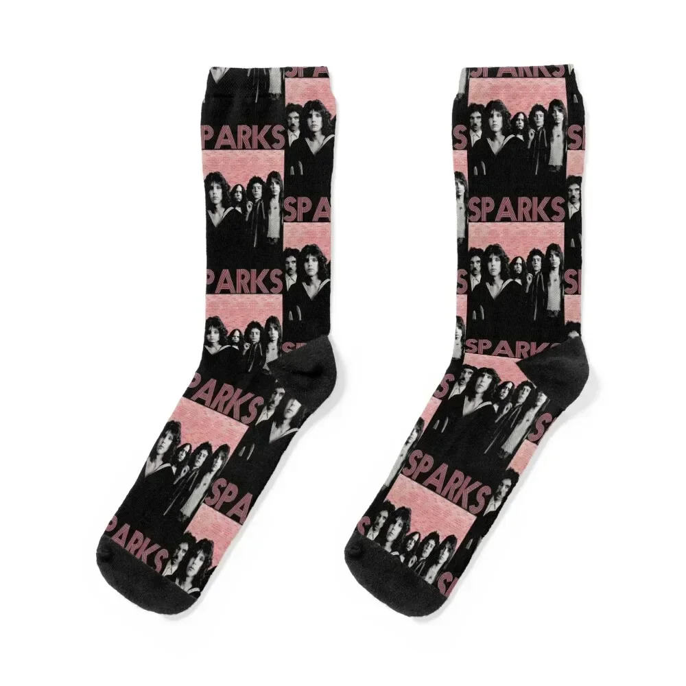 Chaussettes chauffantes Pop Rock pour hommes et femmes, bas mobiles, chaussettes chauffantes à la mode, meilleur savoir, américain, duo