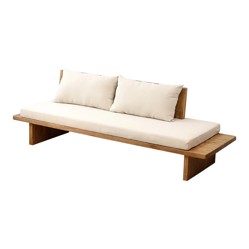 

Диван из массива дерева B & B, напольный диван, угловой тканевый съемный диван