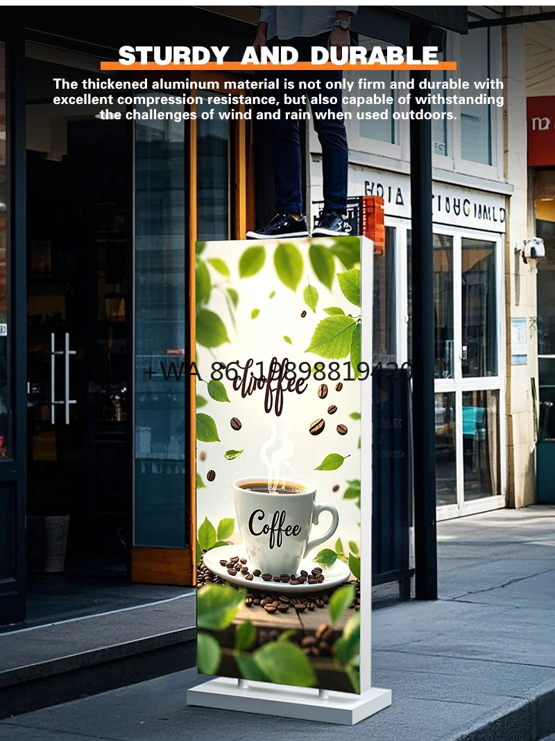Indoor Digital Signage LED Poster Display Screen Wifi 4G USB P2.5 P3 LED Window Banners Video Wall Board