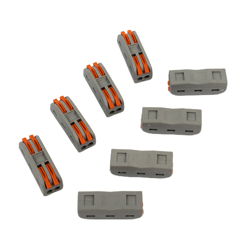 CABLE Wire Connector ELECTRICAL LEVER QUICK SPLICE TERMINAL 250V / 600V 32A 9~10mm Well Sale Brand New High Quality