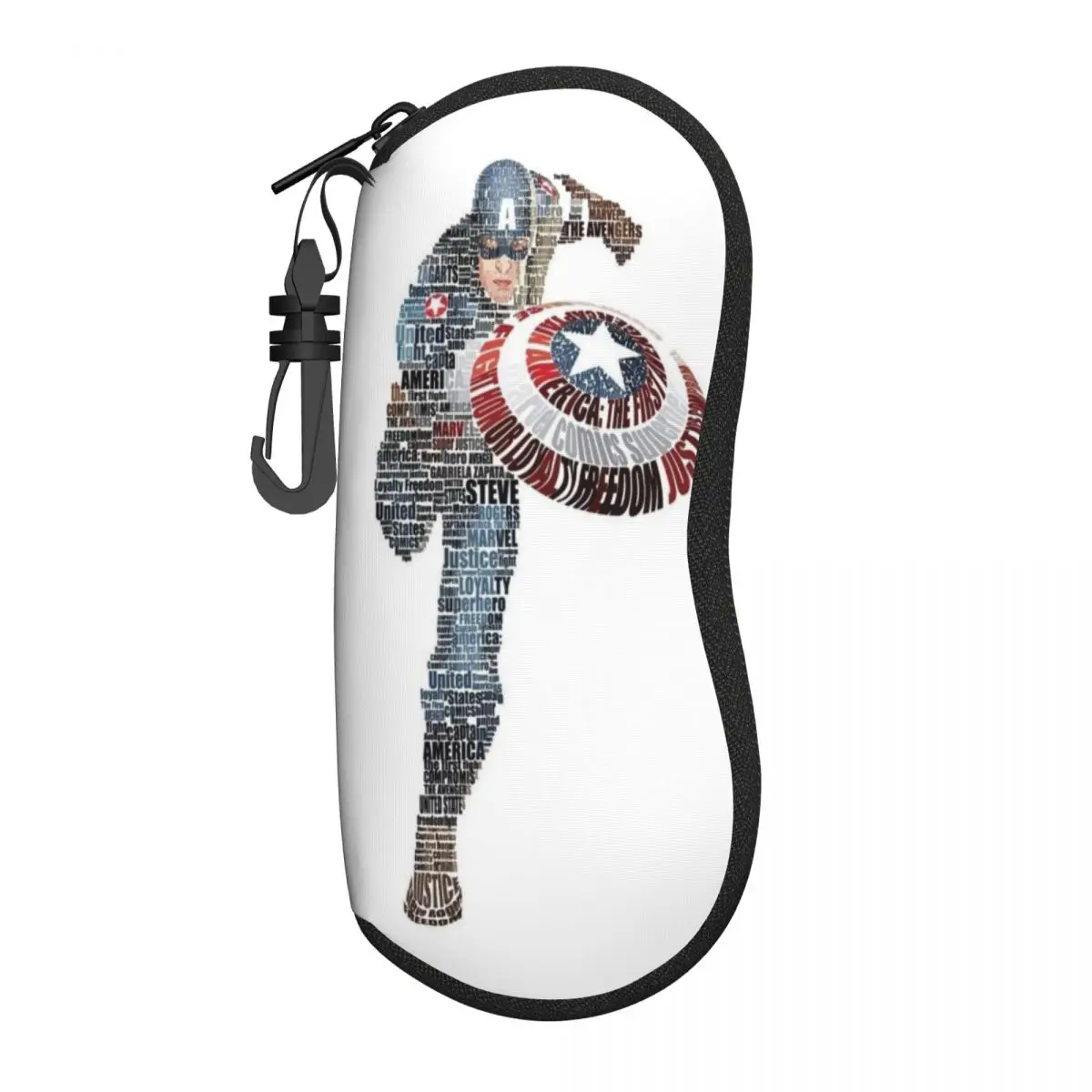 The Avengers Soft Shell Ultra-Light Eyewear Case - Scratch-Resistant and Space-Saving Glasses Bag for Outdoor Adventures