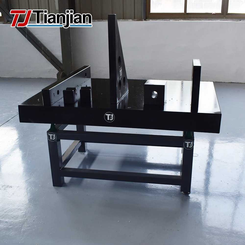 Customized High Precision Black Granite Stone Surface Plate 00 Grade Measuring & Gauging Tools