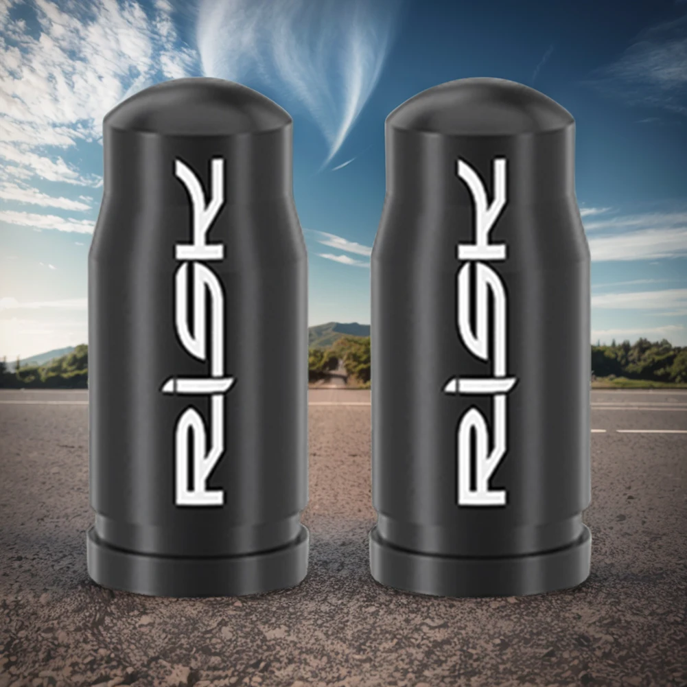 أغطية صمامات بريستا للدراجة المعدنية على الطرق الجبلية، غطاء صمام الدراجة المقاوم للغبار لمعدات ركوب الدراجات الجبلية