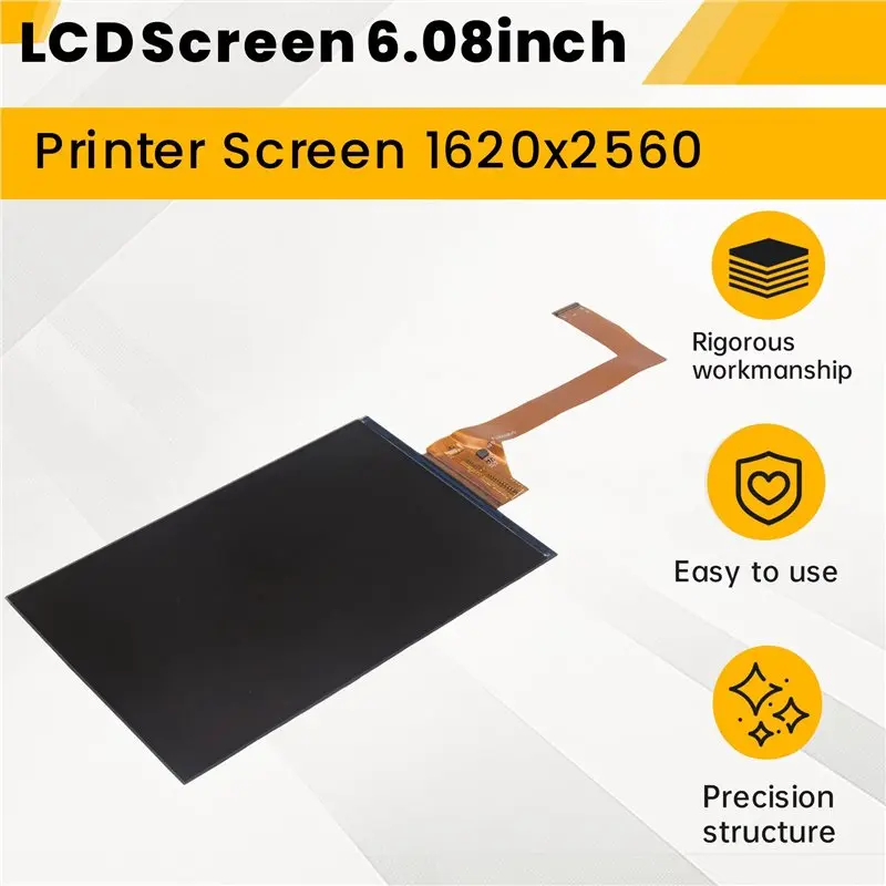 AU61-For Anycubic Photon Mono SE 6.08Inch MONO SE LCD Screen 1620X2560 Printer Replacement Part
