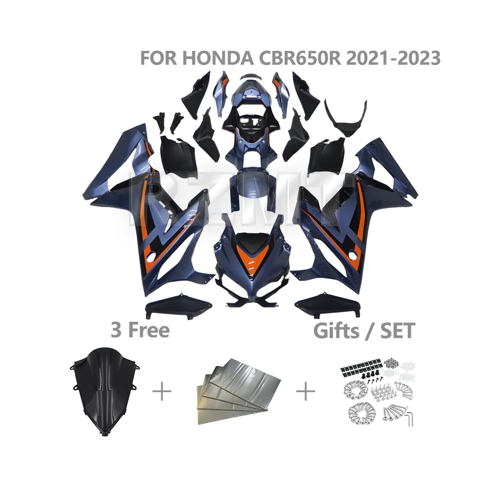 

For HONDA CBR650R 2021-2023 CBR 650R 650CC Motorcycle Fairing Customized Bodywork Fairings Kit ABS Plastic Injection H0622-105a