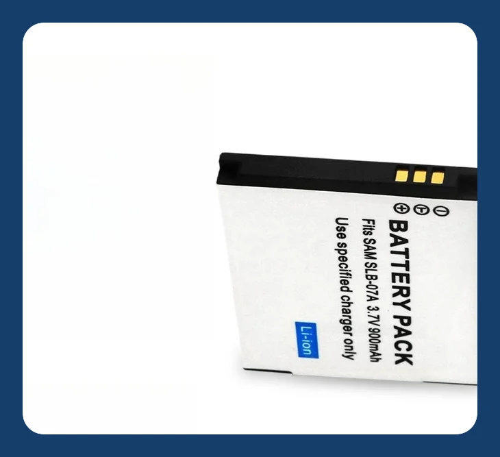 15 Stück 900 mAh SLB-07A Akku für Samsung ST50 ST500 ST550 ST600 Digitalkamera – wiederaufladbarer Li-Ionen-Ersatz