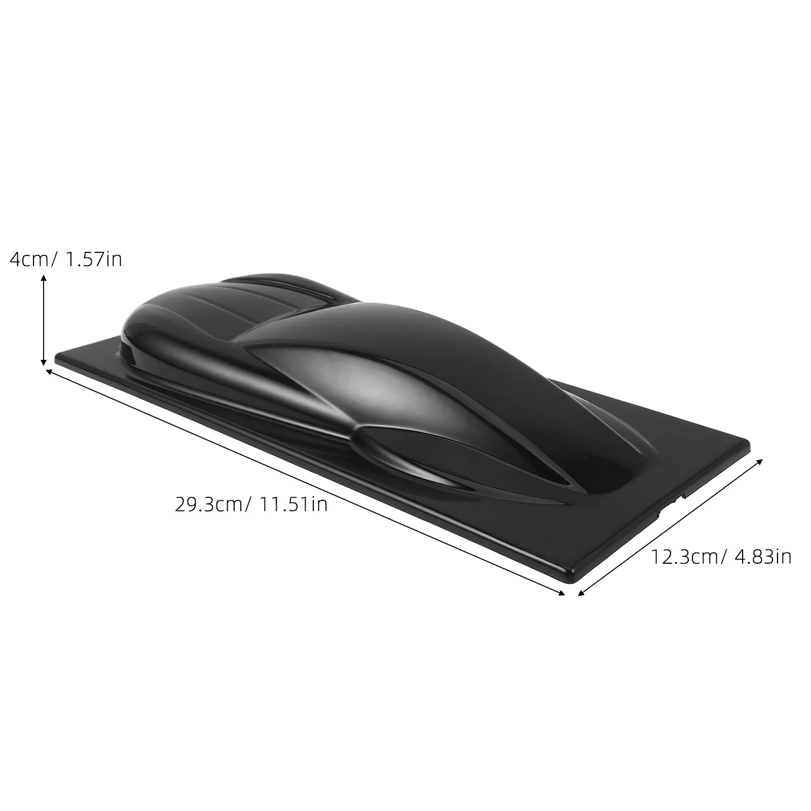 2Pcs Car Wrap Vinyl Sample Display Plastic Car for Tints Auto Body Film Exhibition Portable Vehicle Wrap Color Sample