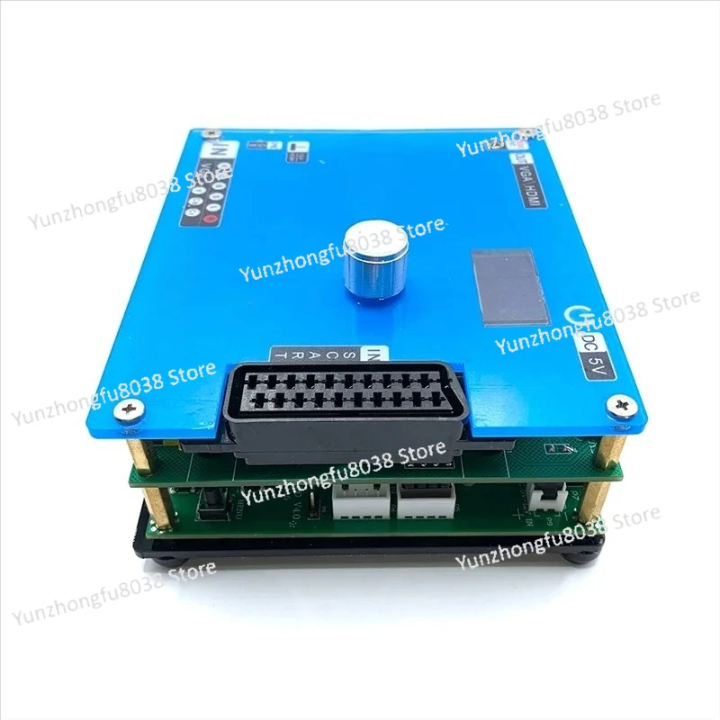 لعبة التحكم الجديدة في المحول، جهاز ترانسكودر الفيديو VGA Scart Ypbpr إشارة إلى VGA HD Upscalers