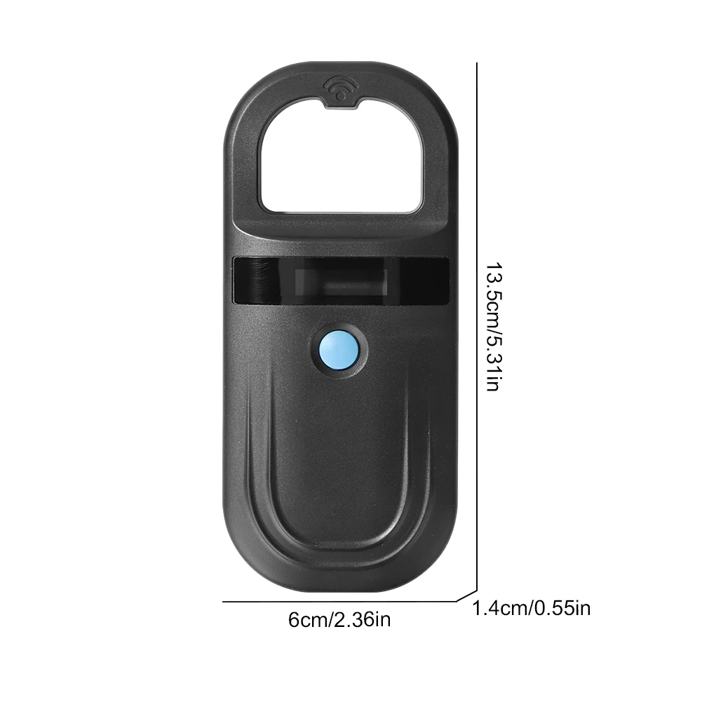 Imagem -06 - Recarregável Pet Microchip id Scanner Display Oled Estável Pet id Reader para Iso 11784 11785 Fdx-b e Id64