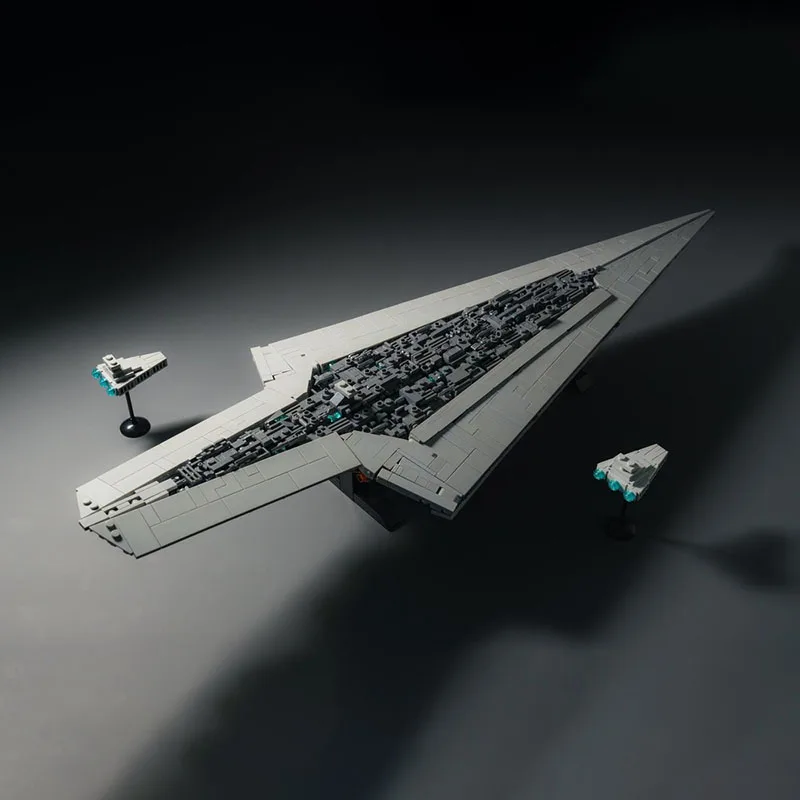Exquisite New Product MOC Building Blocks Planet Movie Scene Model Executor Space Warship Technology Modular Festival Toy DIYSet
