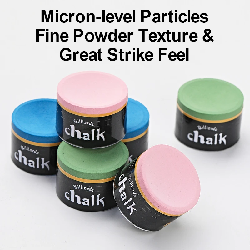 1pcs Cylindrical Billiard Chalks, Pool Cue Stick Chalk, Snooker Table