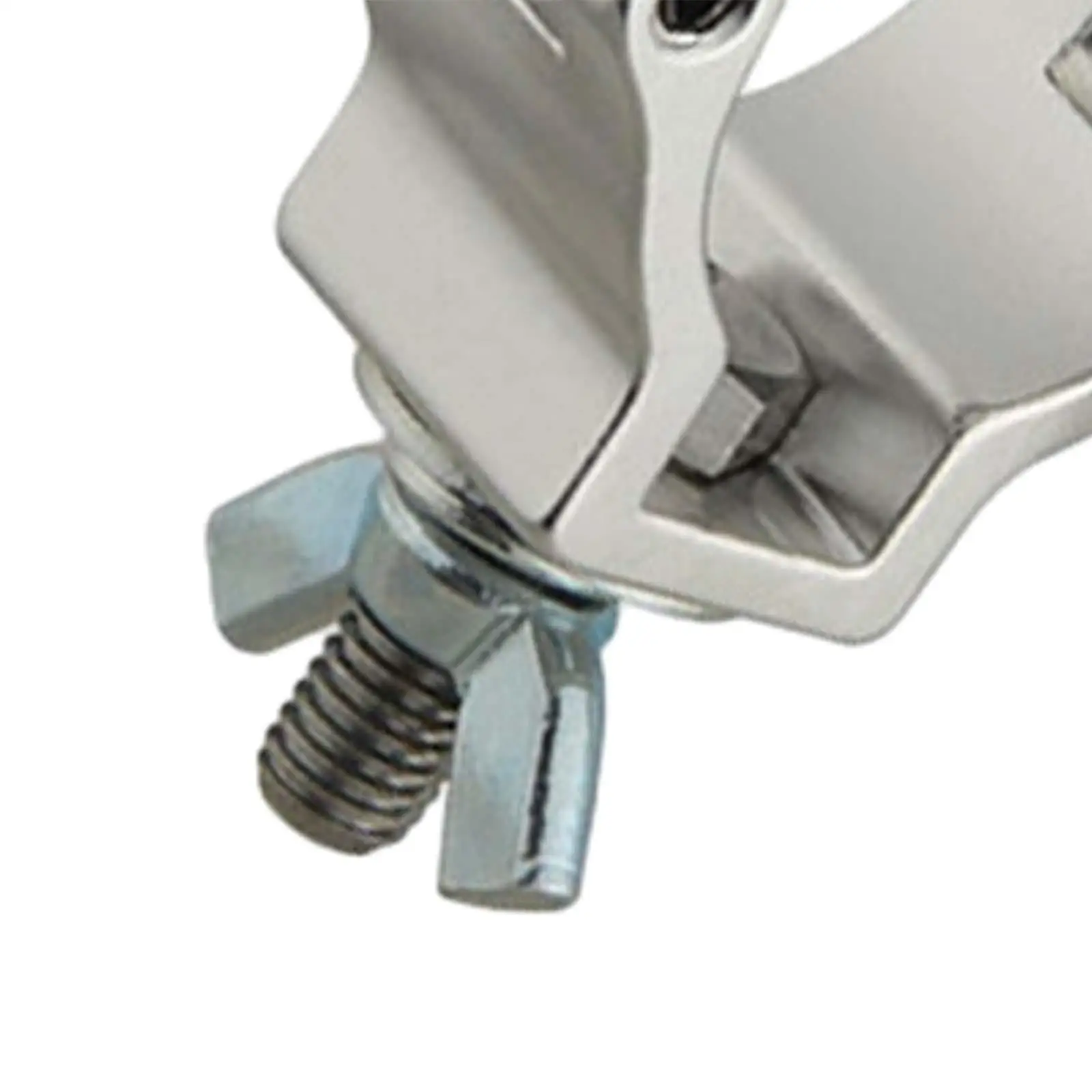 Aluminum Alloy Swivel Coupler for Stage Lighting Truss Clamp Load 75kg Fits 1.25-1.38 Inch Pipe Event
