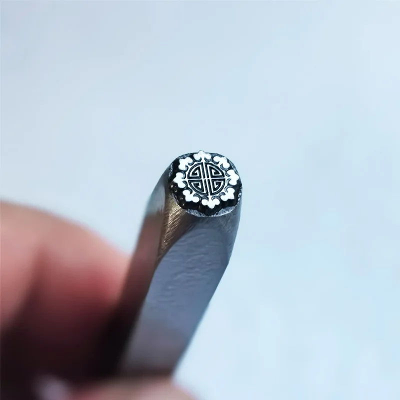 Professionelles Metallprägewerkzeug-Set Stahlstempel für Schmuckherstellung Gold Silber Gravur DIY Bastelset Geschenk – Detail 17