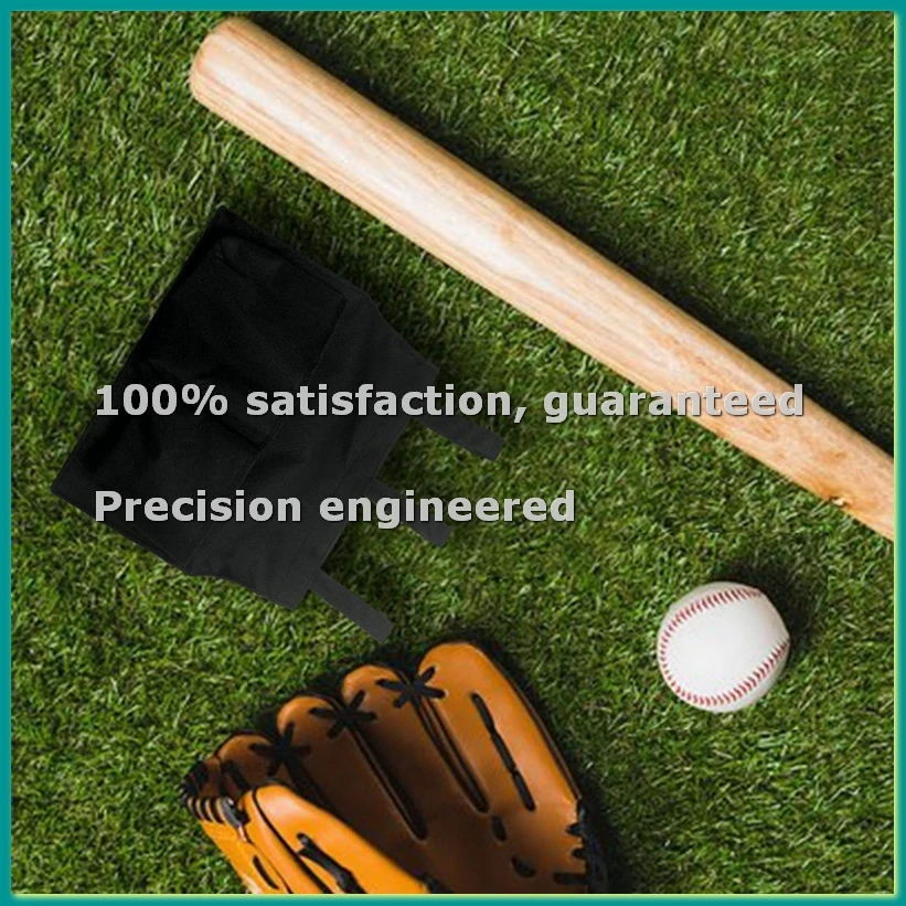 2 Pack Umpire Ball Bag Umpire Gear with 2 Side Pockets Umpire Gear for Baseball Big Softball Belt Extra-A14I
