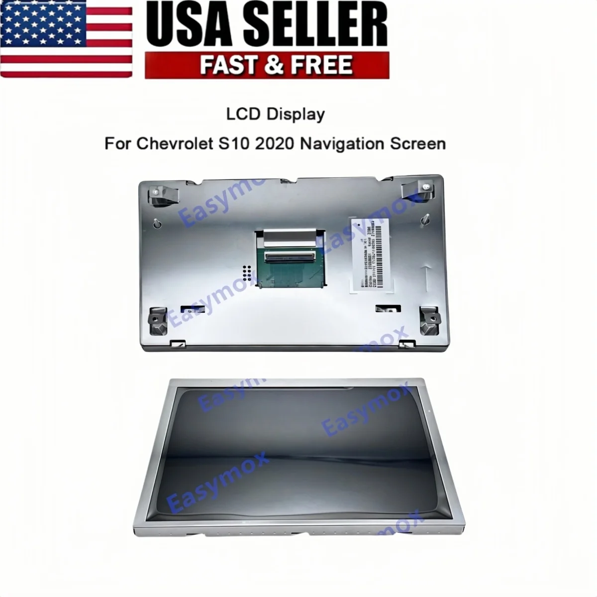 For Chevrolet S10 2020 Opel Navigation GPS Display LCD Screen DJ080EA-01K Repair Replacement