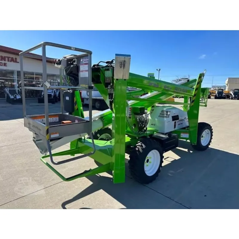 Portable lift Telescopic mobile coconut picker Aerial work