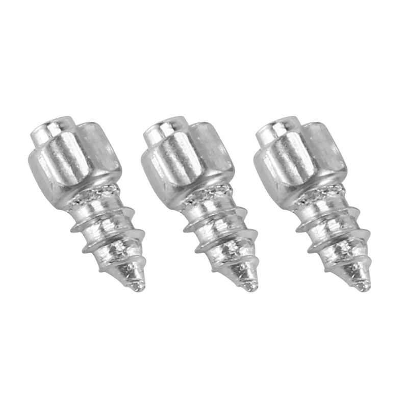 3 Set 9 Mm Tire Studs Snow Spikes Anti-Slip Anti-Ice For Car Truck Bicycle Boot Motorcycle ATV SUV Auto