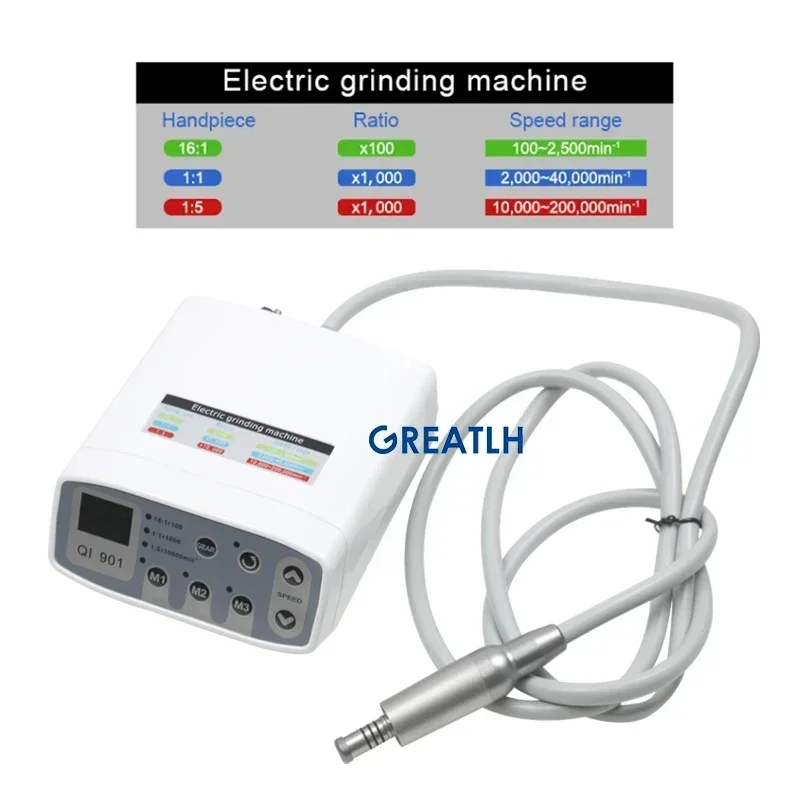Dental Brushless Led Micro Motor Electric Micromotor for 1:5 1:1 16:1 Contra Angle Low Speed Handpiece Dentistry Tool