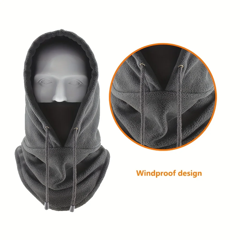 Thermal Motorcycle Face Mask Warm Ski Face Mask Hood Helmet Balaclava Hat Headwear