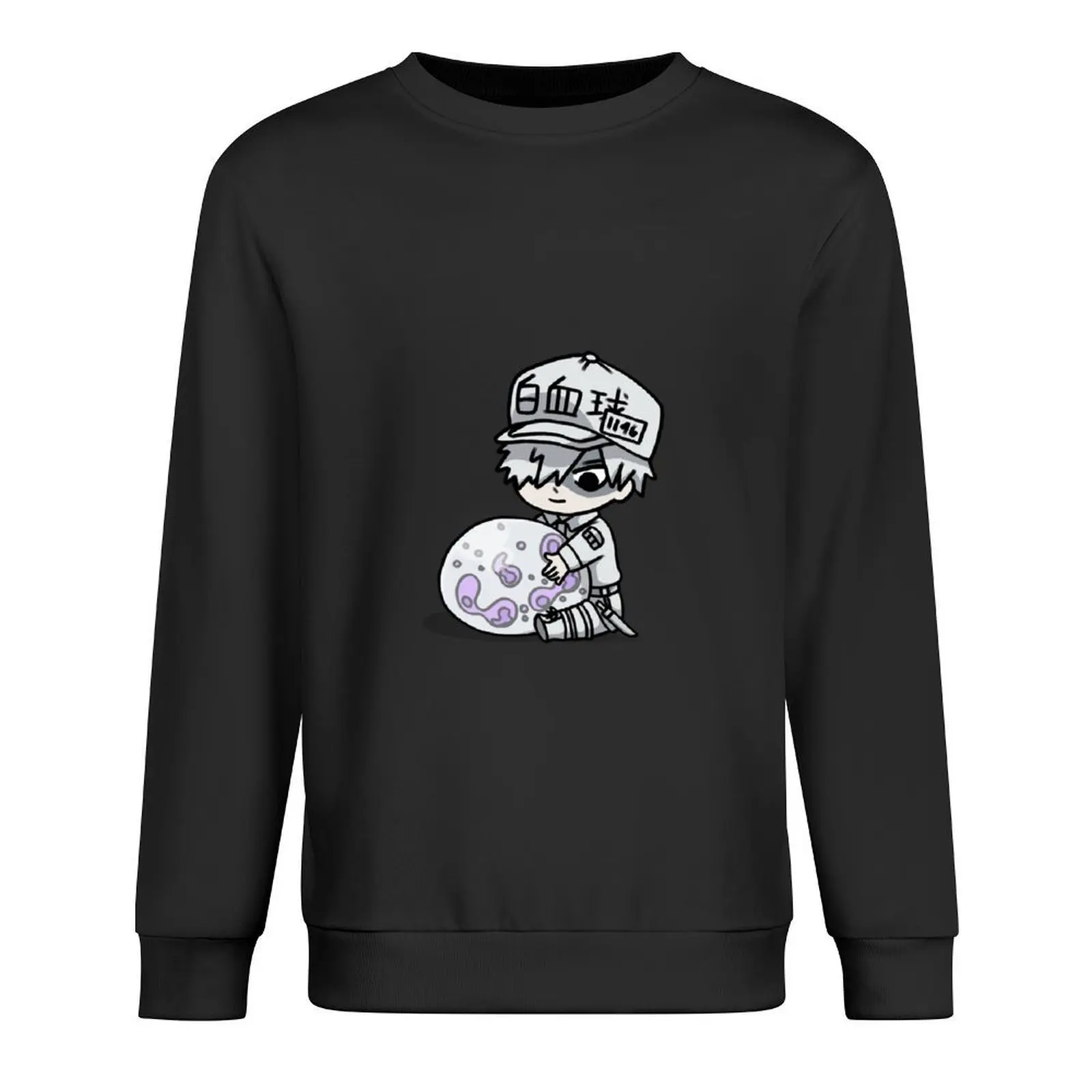 

Cells at Work! White Blood Cell Neutrophil Pullover autumn clothes blouse men's coat men's winter sweater sweatshirt men