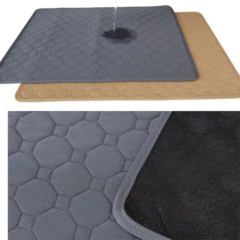 Pet Diaper Mat Urine Absorbent Environment Protect Diaper Mat, Waterproof Reusable Training Pad Dog Car Seat Bed,dog urine pad