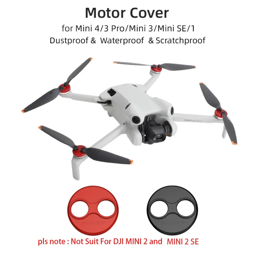 Alloy Motor Cover For DJI MINI 4 3 PRO/Mavic MINI/SE Dustproof Protection Cover Guard Cap for DJI Mavic Mini Drone Accessories