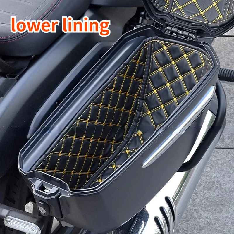 Motorcycle Side Box Lining Suitable for TR300 Side Box Leather Inner Lining GZS150 Waterproof Shock-absorbing Scratch Resistant