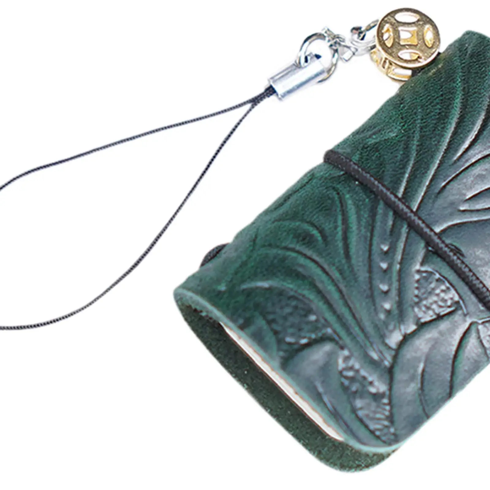 Traveler Note Book Planner with Leather Cover and Strap Travel Sized Journal