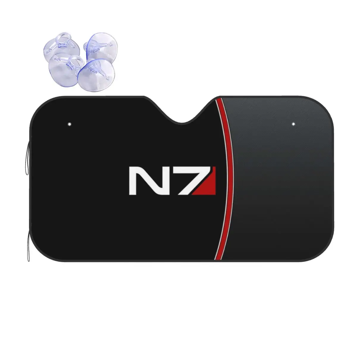 

N7 Mass Effect Emblem! Sunshade Windscreen Car Front Windshield Window Sun Visor Accessories Covers