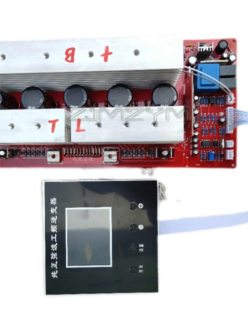 Печатная плата с 32 трубками для инвертора мощности, печатная плата с ЖК-дисплеем, чистая Синусоидальная волна, частота мощности, материнская плата