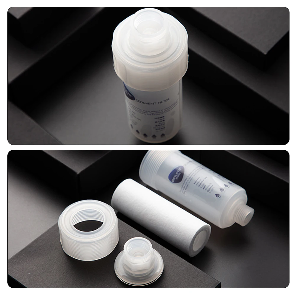 1/2pcs Pp Cotton Household Water Purifier,Replaceable Core,Showerhead & Bathroom,For Home Use Faucet,Kitchen Tap Water Filter