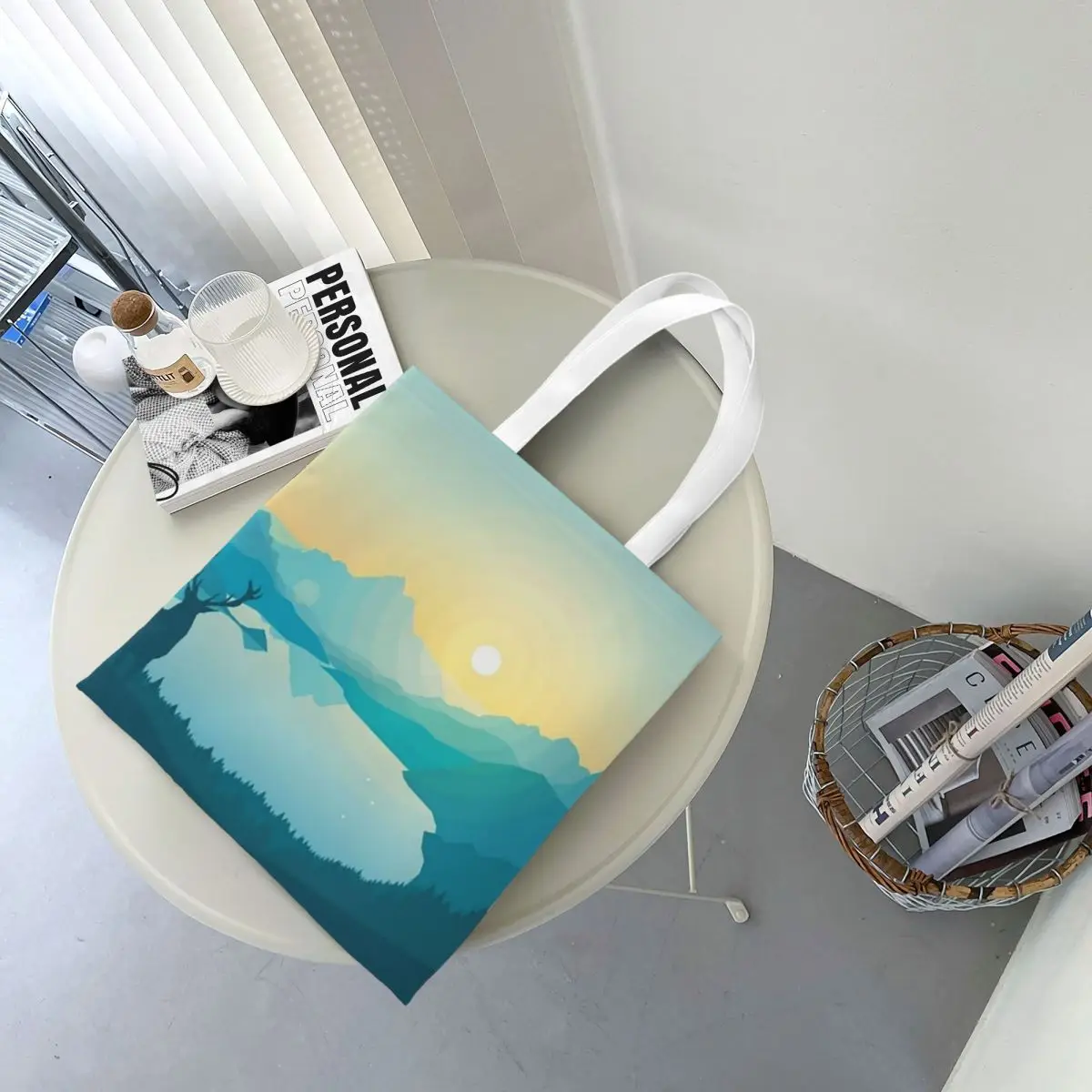 WRC Racing Car Game  Shopping Bags Canvas The Tote Bag Reusable for Girls Shoulder Tote Travel Handbag