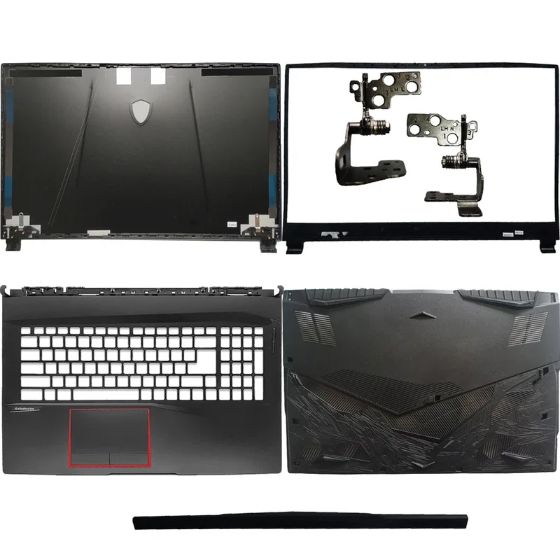 Nueva funda para MSI GL75 MS-17E4 MS-17E5 GP75 MS-17E3 MS-17E7 GE75 MS-17E1 17E2 LCD contraportada/base superior/inferior/bisagras