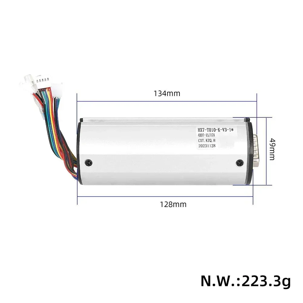 1 szt. Kontroler 36V 20A sterownik silnika skutera elektrycznego i zestaw paneli wyświetlacza 260g dla akcesoriów do skuterów elektrycznych HX X7