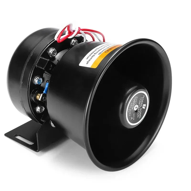 

Horn Loud Car Polices Siren + Mic PA Speaker 12V 400W 150dB 9 tones Alarm Warning/Recording Electronic Bell Volume Adjustable