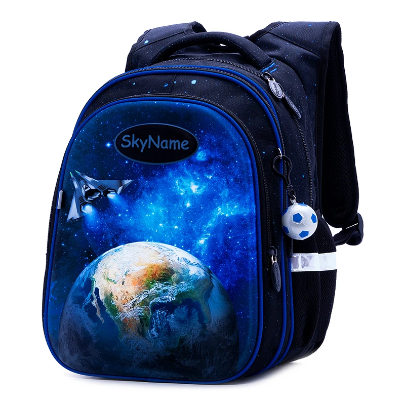 

Waterproof Orthopedic Kids 3D Cartoon School Bags Girls Boys Cartoon Planet Primary Schoolbags Children Backpack Mochila Escolar