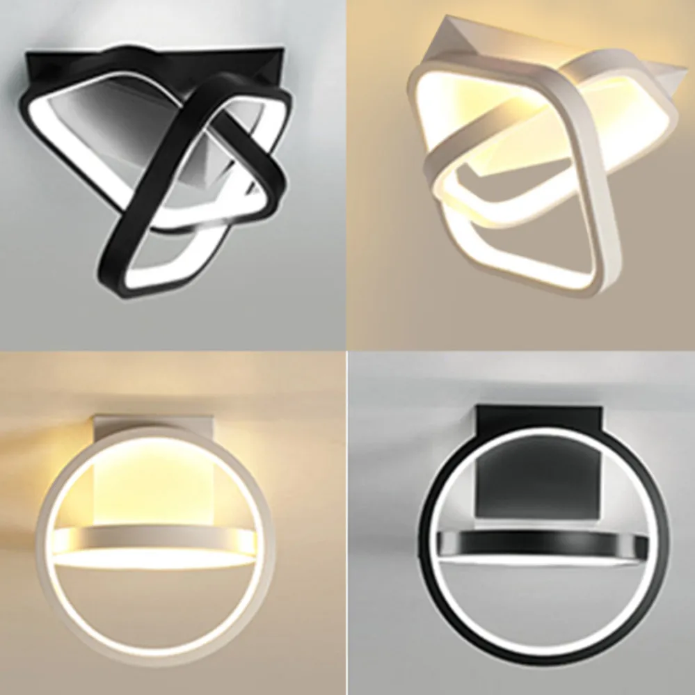 

Modern LED Ceiling Light Corridor Lighting Fixture Minimalist Line Lamps Aisle Entryway Staircase Corner Indoor Balcony Lights