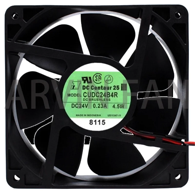 CUDC24B4/R/RS/Q/S/SQ/ 24V 0.23A 4.5W 12 سم مروحة