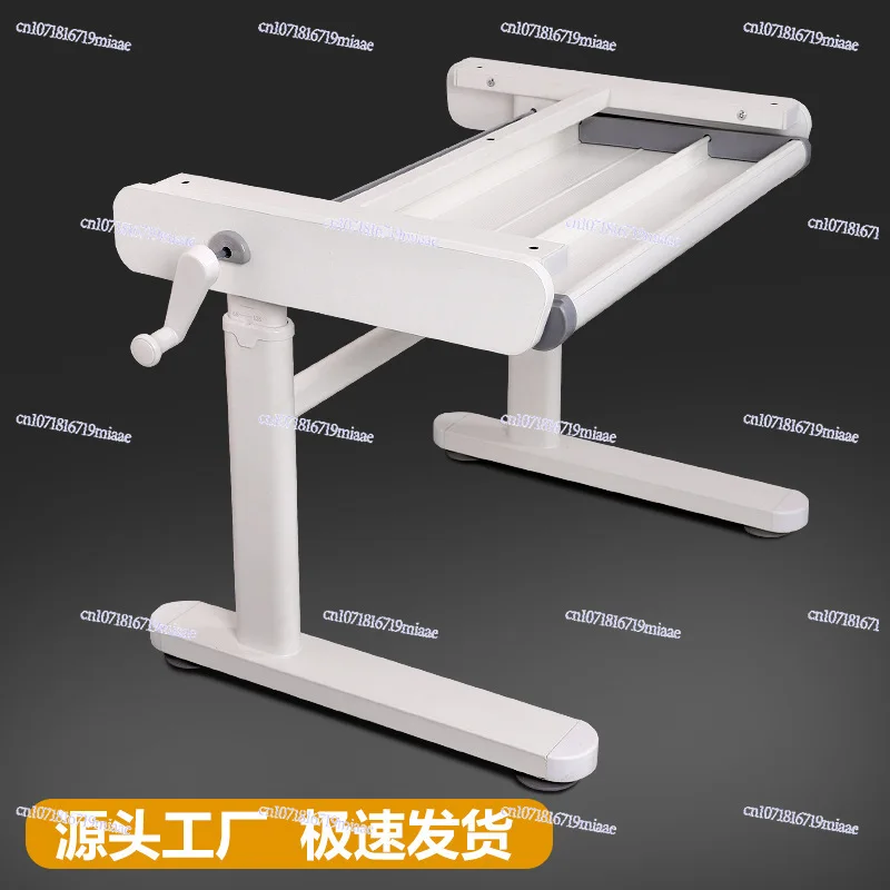Computer desk, gaming table, children's study table, hand crank, manual lifting legs,