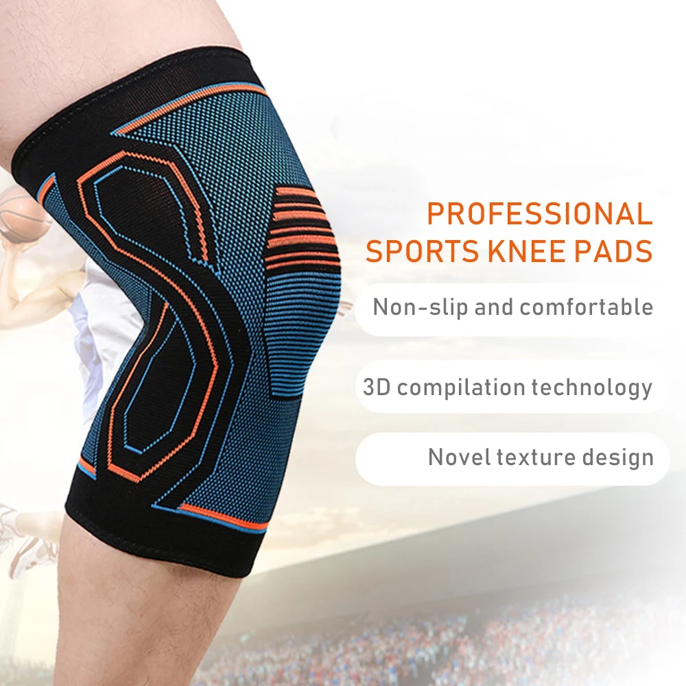 2 Premium-Kniebandage-Stützhülsen – Kompression für Laufen, Fitnessstudio, Sport – atmungsaktiv und schmerzlindernd für Arthritis, Männer und Frauen – Detail 9
