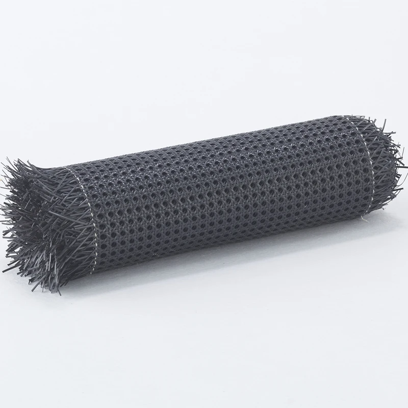 مادة الروطان 0.4- 0.5 متر واسعة الأسود البولي ايثيلين سداسية العين تقليد قشرة السقف الطبيعية الديكور الأثاث إطار الباب شاشة المنسوجة حصيرة اكسسوارات